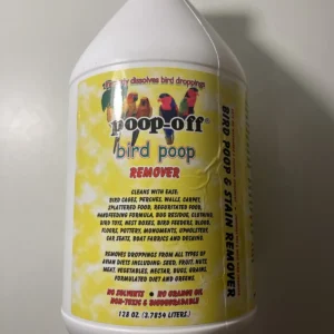 Poop-Off Bird Cleaner (Gallon) – Safe, Effective Bird Cage Cleaner